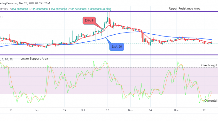 Quant (QNTUSD) Next Upward Rally Might Reach the $235.000 Resistance Value