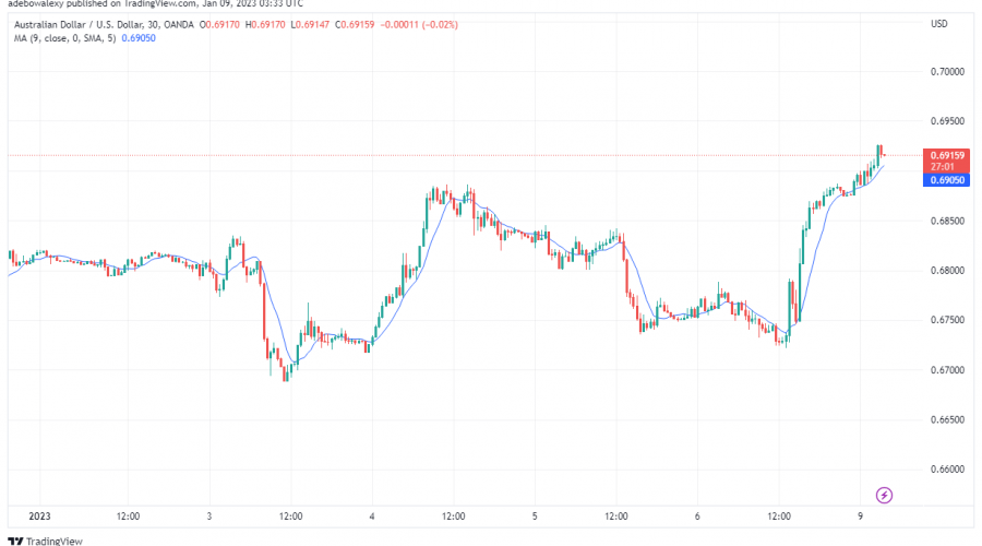Bulls Seize Control of the AUD/USD Market as Prices Break Resistance Level 0.6863