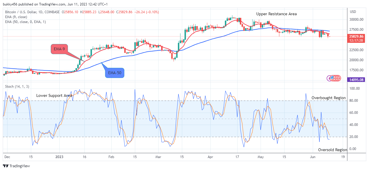 Bitcoin (BTCUSD) Price Will Breakout from Support Soon