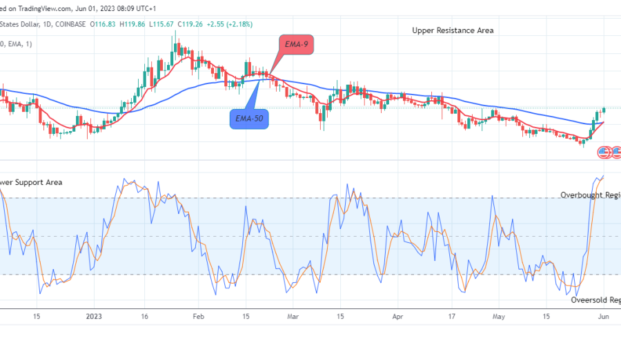 Quant (QNTUSD) Still a Good Buy at the $119.86 Resistance Value