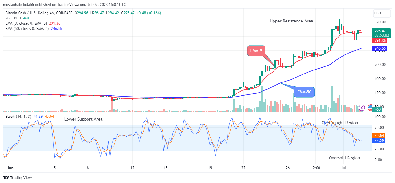 Bitcoin Cash (BCHUSD) Reaches Its Buying Time at $308.71 Price Level