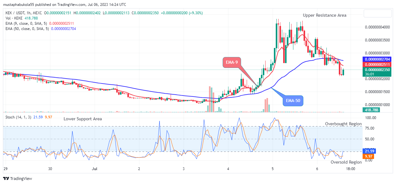 KEK (KEKEUSD) Price Could See Major Correction Soon