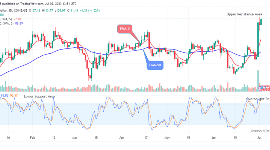 Litecoin (LTCUSD) Looks Good for Long at $113.77 Price Level