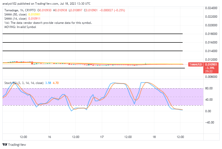 Tamadoge (TAMA/USD) Price Continues to Dwindle, Trying to Set a Basis