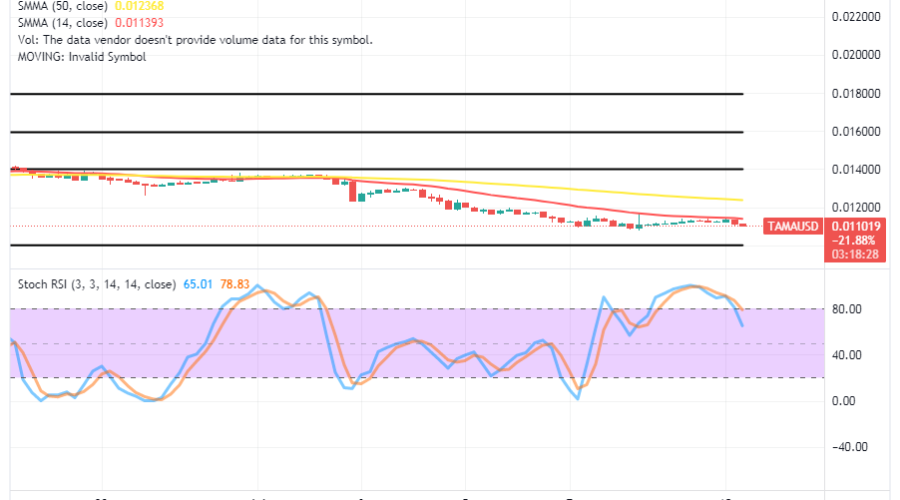Tamadoge (TAMA/USD) Trade Is Resetting, Gathering Energy