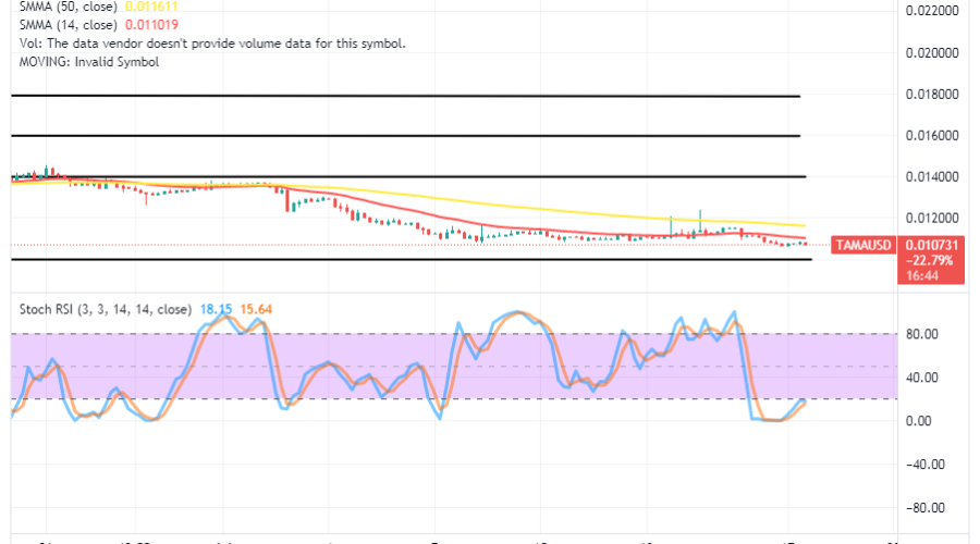 Tamadoge (TAMA/USD) Market Has a Bounce Sign, Extending Base Setup