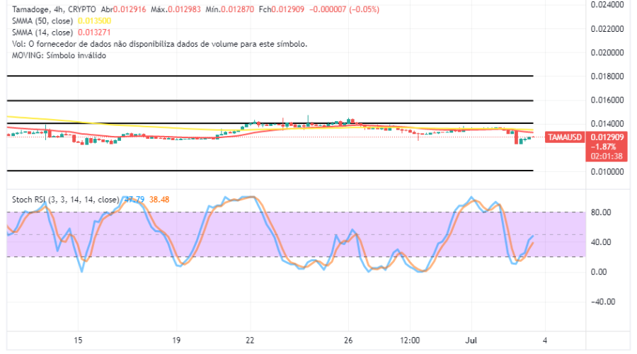 Tamadoge's (TAMA/USD) Price Finds a Bottom, Producing Rallies