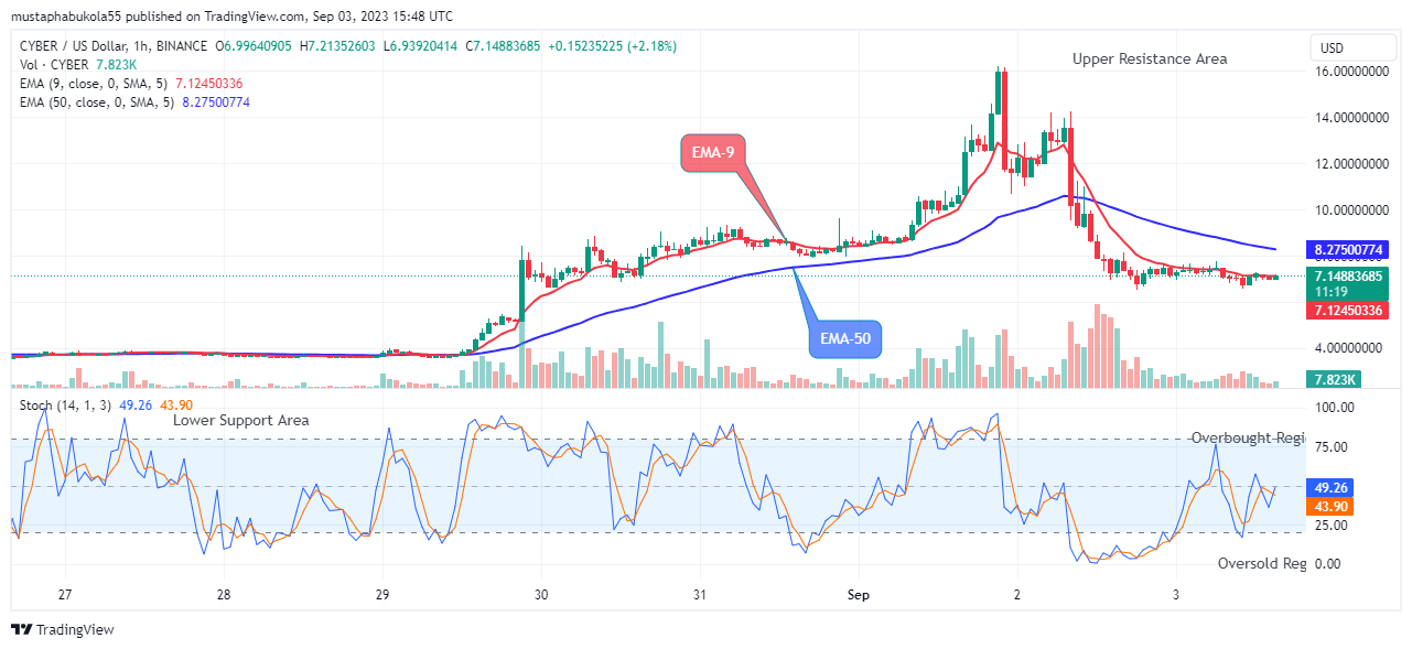 CyberConnect (CYBERUSD) Price Retracement May Reach the $16.2307 High Level