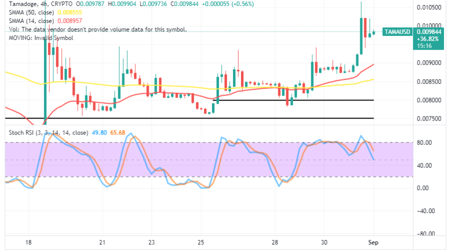 Tamadoge (TAMA/USD) Price Is Hiking, Sets to Stay Mooning