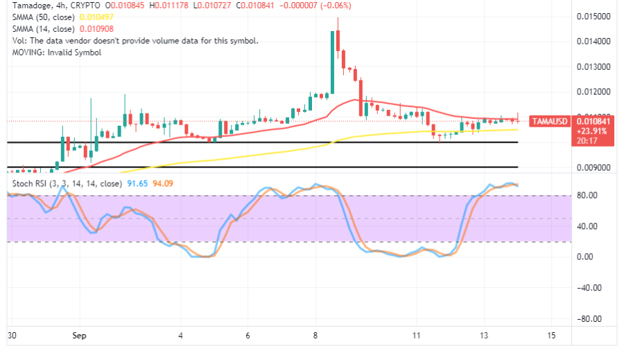 Tamadoge (TAMA/USD) Price Surges, Exhausting Energy