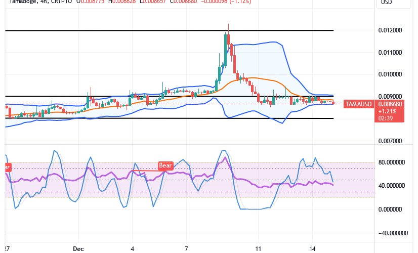 Tamadoge (TAMA/USD) Trade Oscillates, Amassing Rises Index