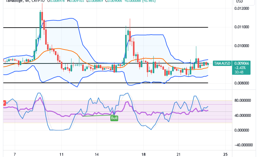 Tamadoge (TAMA/USD) Trade Puts Above $0.008, Makes Hiking