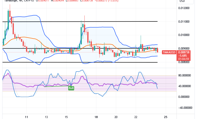 Tamadoge (TAMA/USD) Price Is Correcting, Aiming Hikes Rebuild