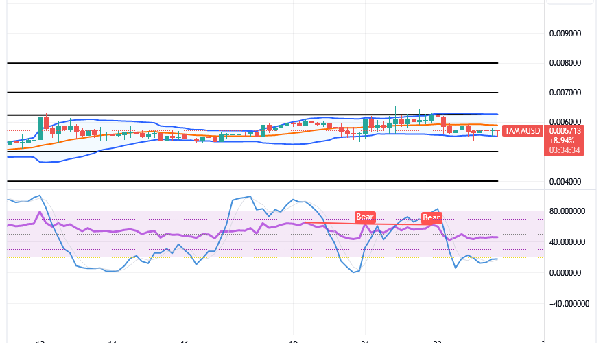 Tamadoge (TAMA/USD) Trade Debases, Finding a Spiral Move
