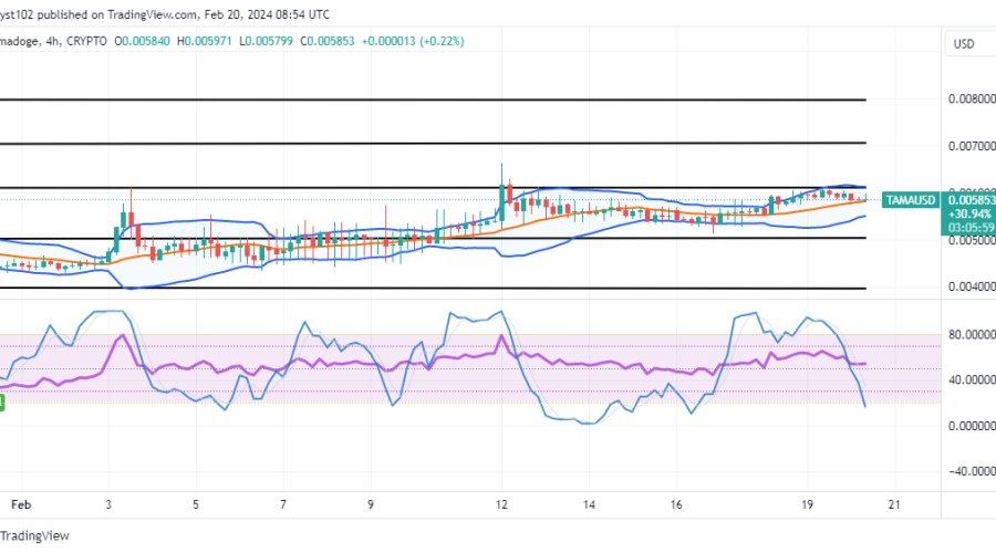 Tamadoge (TAMA/USD) Trade Is Fluctuating, Possessing a Rise Input