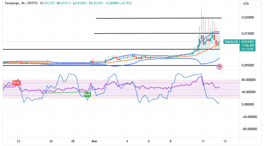 Tamadoge (TAMA/USD) Price Is Unsteady, Holding Bounces Index