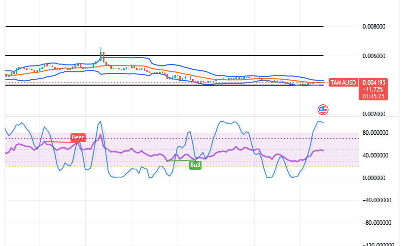 Tamadoge (TAMA/USD) Price Runs Recessions, Tends Rises
