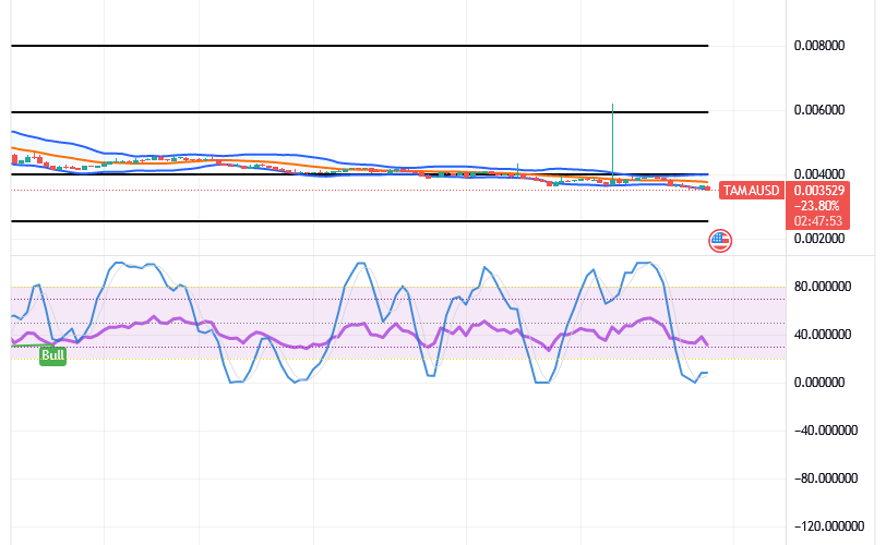 Tamadoge (TAMA/USD) Price Shivers Slowly, Conjecturing Spirals