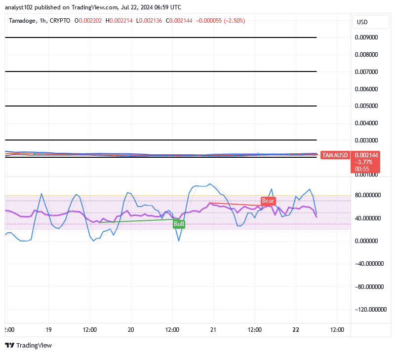 Tamadoge (TAMA/USD) Trade Is Recessing, Building Up Strength