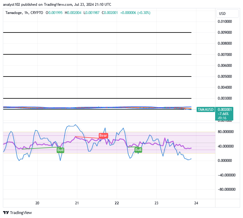 Tamadoge (TAMA/USD) Trade Debases, Searching for Bounces