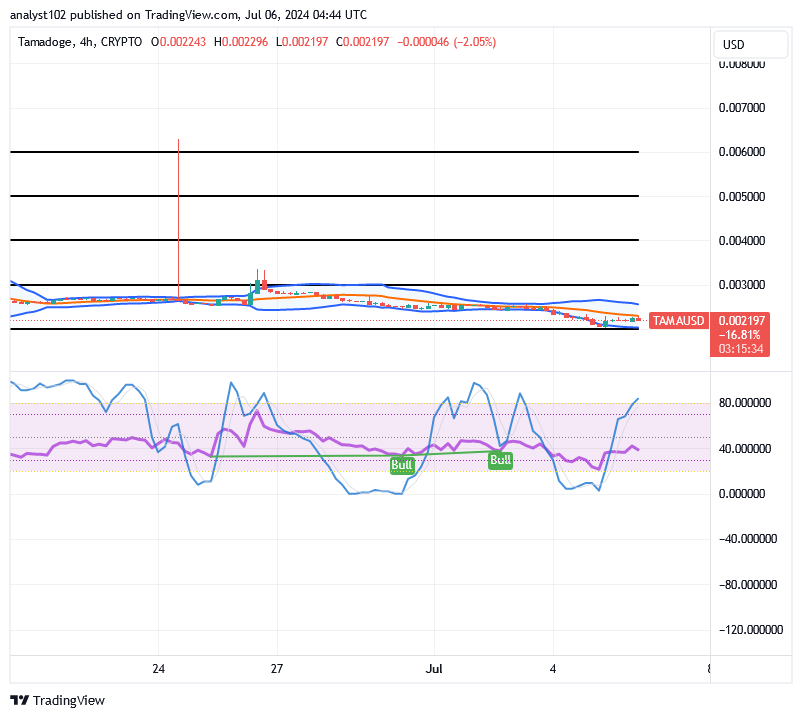 Tamadoge (TAMA/USD) Price Goes Down, Proposing Rebounds