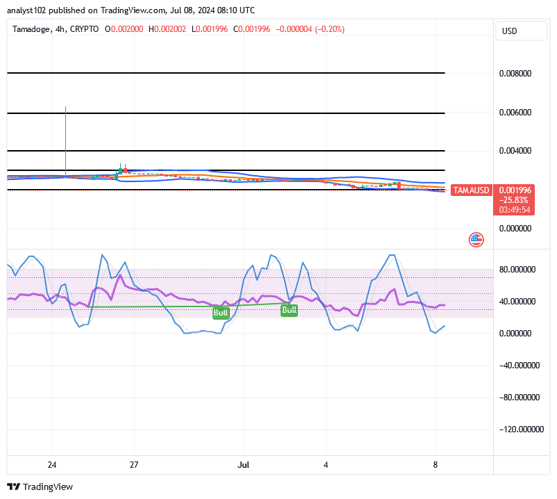 Tamadoge (TAMA/USD) Price Declines, Paving Hike Impulses