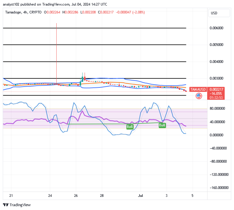 Tamadoge (TAMA/USD) Market Slows Lowering, Keeps Hikes