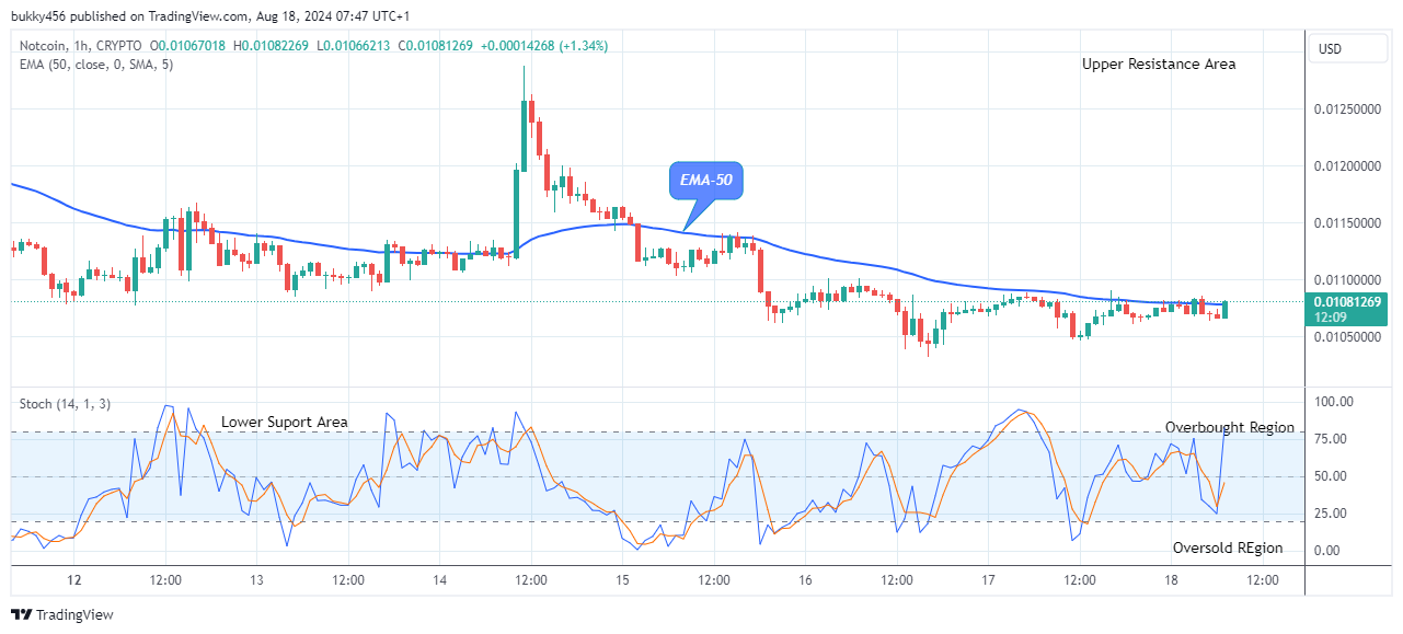 Notcoin (NOTUSD) Price Might Increase Further