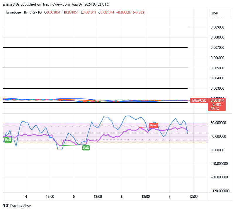 Tamadoge (TAMA/USD) Market Waves About, Connoting Rises