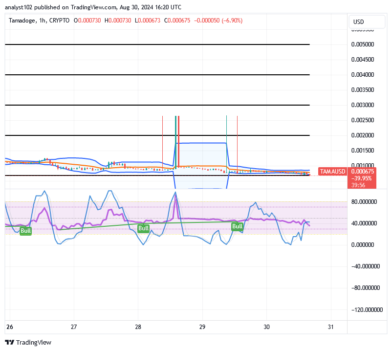 Tamadoge (TAMA/USD) Market Is Declining, Putting Up Spirals 