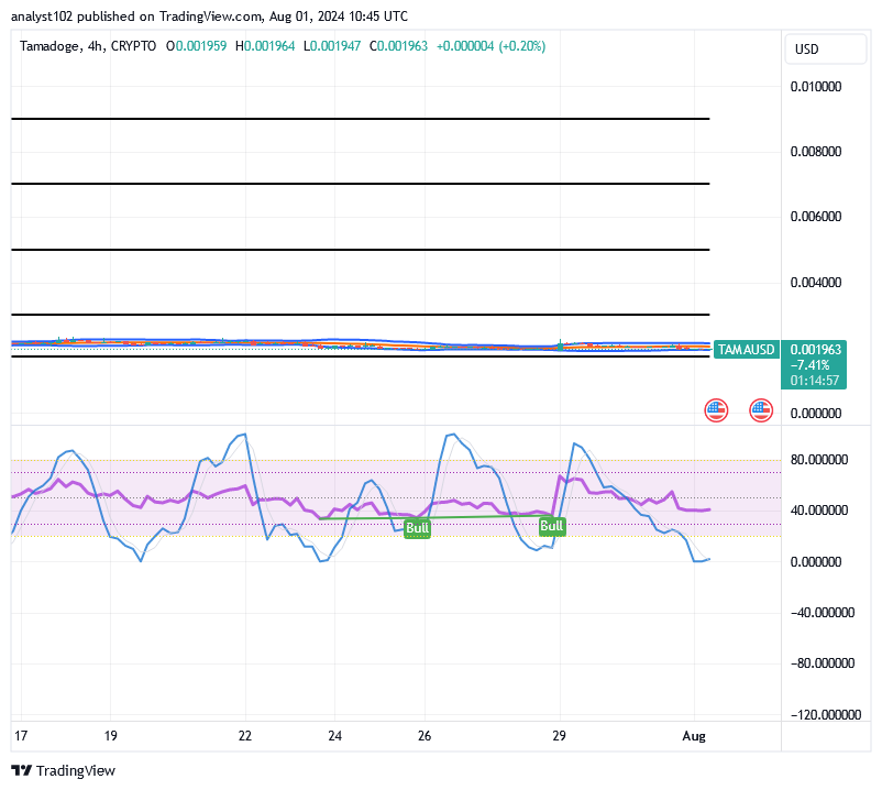 Tamadoge (TAMA/USD) Price Is Rebasing, Signaling Spikes