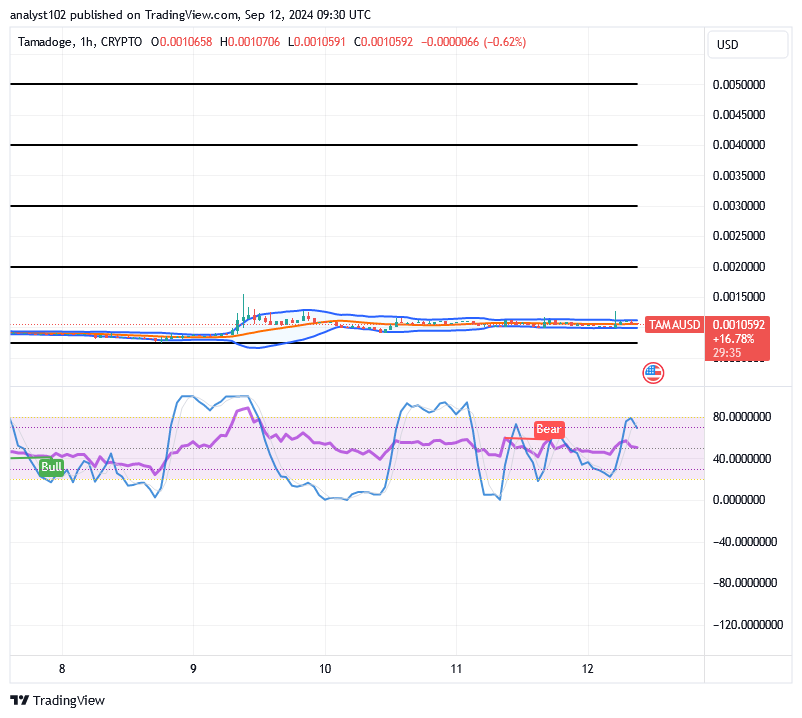 Tamadoge (TAMA/USD) Market Hovers, Propelling Hike Inputs