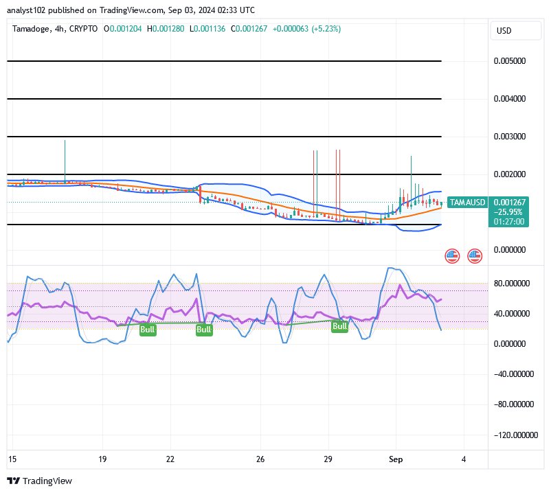 Tamadoge (TAMA/USD) Price Holds Bounces, Facing Resistances