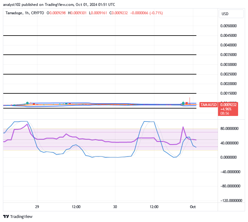 Tamadoge (TAMA/USD) Price Pushes Flat, Making Low Rises