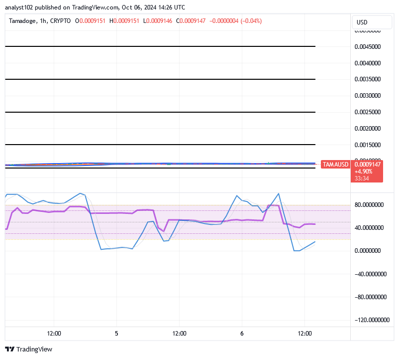 Tamadoge (TAMA/USD) Price Is Bottoming, Makes Spikes