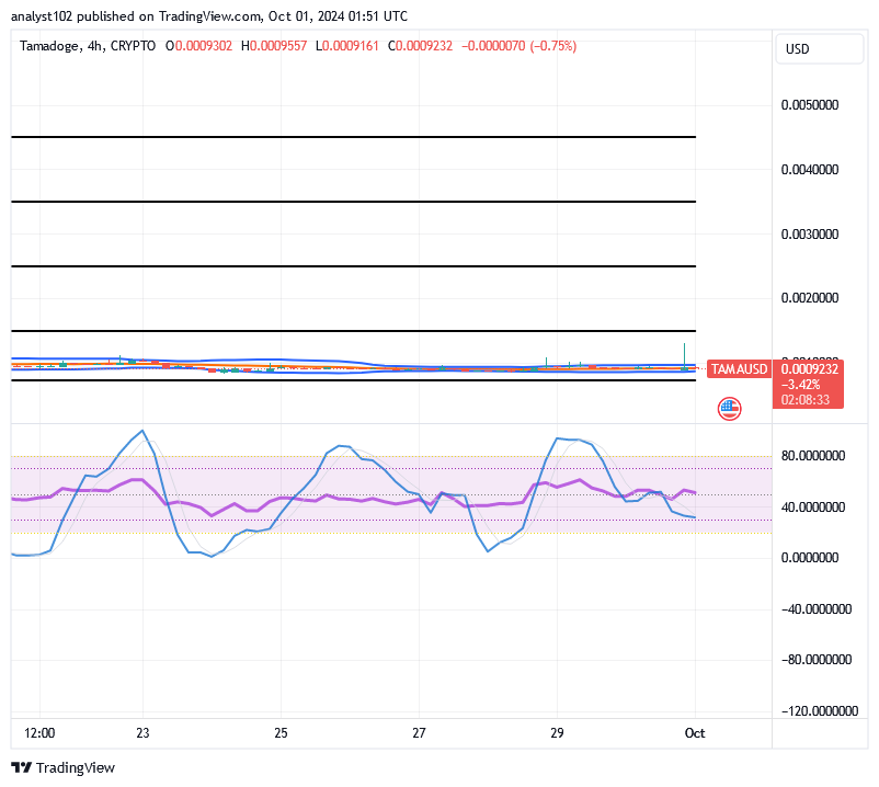 Tamadoge (TAMA/USD) Price Pushes Flat, Making Low Rises