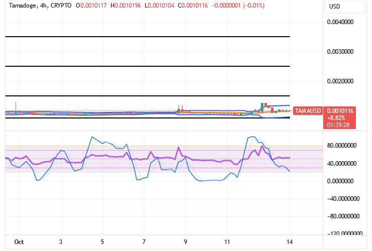 Tamadoge (TAMA/USD) Trade Is Adjusting, Settling for Spirals