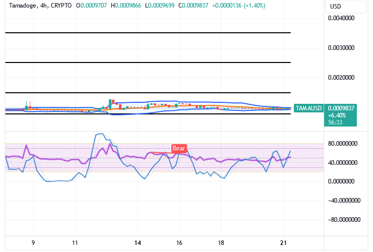 Tamadoge (TAMA/USD) Market Hovers, Making Hiking Moves