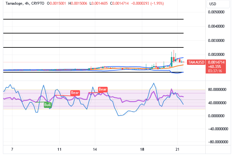 Tamadoge (TAMA/USD) Trade Garners Power, Portending Hikes