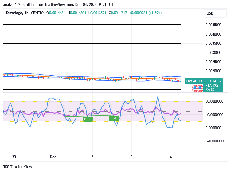 Tamadoge (TAMA/USD) Market Finds Basis, Contending a Rebound