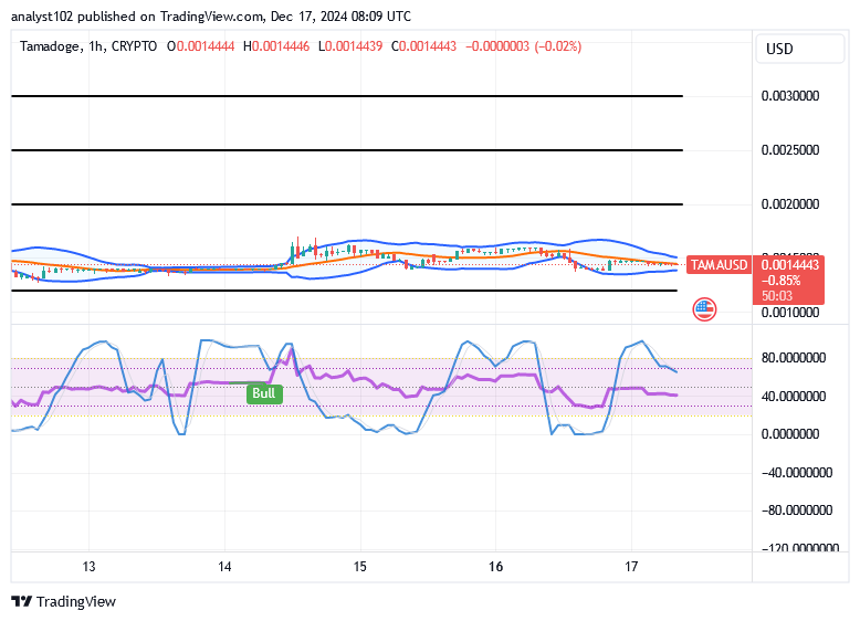 Tamadoge (TAMA/USD) Trade Retraces, Regaining Momentum