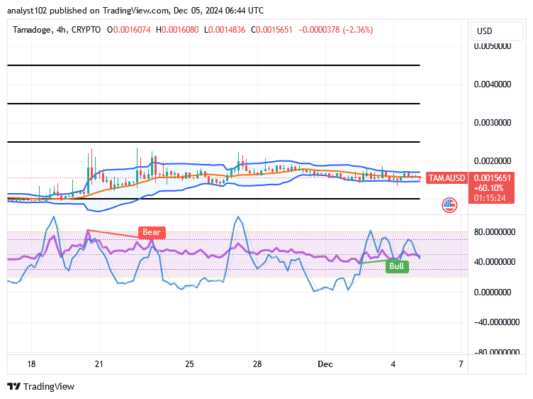 Tamadoge (TAMA/USD) Market Is Feeble, Waxing Momentum