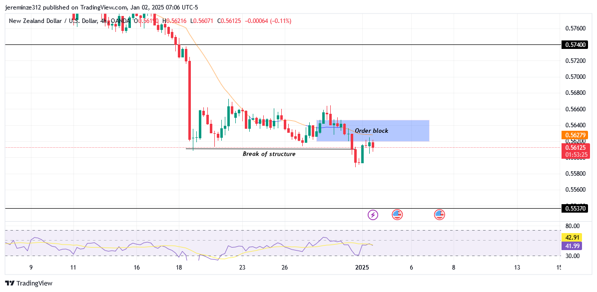 NZDUSD anticipates a bullish pullback 
