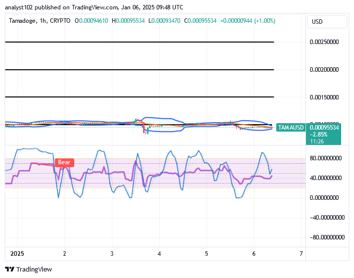 Tamadoge (TAMA/USD) Price Deepens Slowly, Increasing Hiking